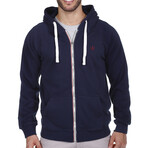 Sweatshirt Zip // Navy (S)