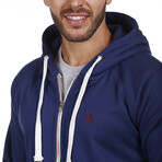 Sweatshirt Zip // Denim (S)