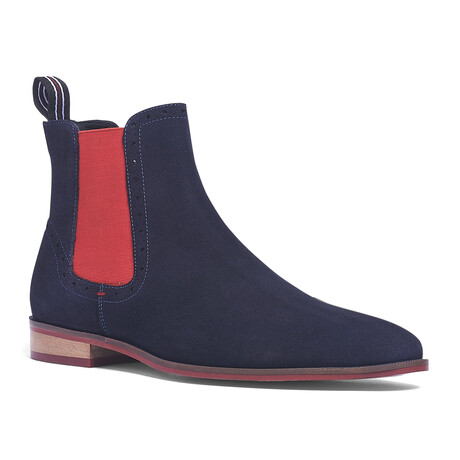 Mantra Chelsea Boot // Deep Blue Suede (US: 7)