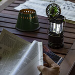 LitezAll Pull-Up Lantern + Built-In Fan