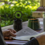 LitezAll Pull-Up Lantern + Built-In Fan