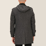 Paris Overcoat // Patterned Gray (Small)