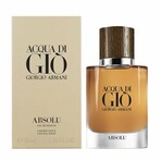 Men's Armani Acqua Di Giò Absolu // Eau de Cologne // 40 Ml