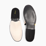 Women's Leather Foldable Slippers // Cream (US: 8)