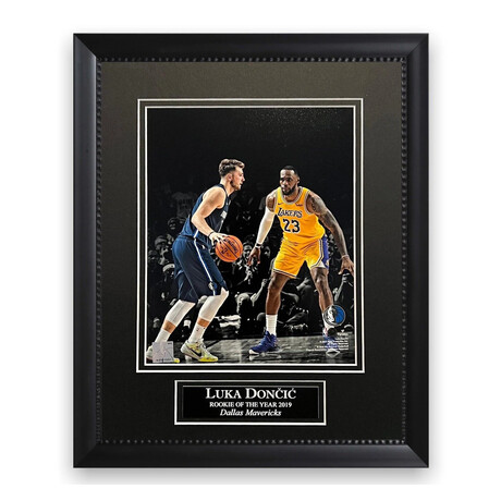 Luka Doncic // Dallas Mavericks // Unsigned Photograph + Framed