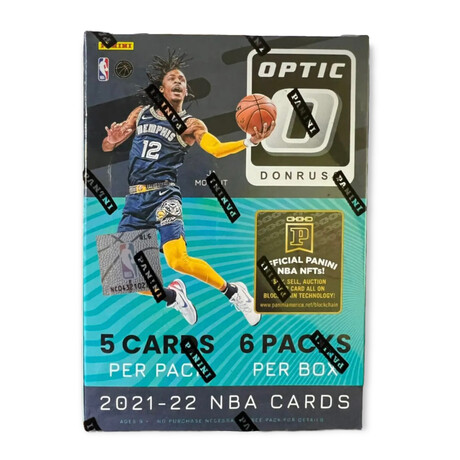 2021-22 Panini Optic NBA Basketball Blaster Box // Chasing Rookies (Mobley, Cunningham, Barnes Etc.) // Sealed Box Of Cards