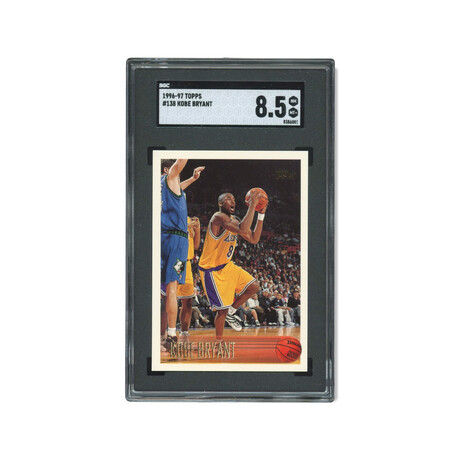 Kobe Bryant // 1996-97 Topps // Rookie Card // SGC 8.5 Near Mint