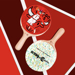 Chicago Bulls Ping Pong Paddle