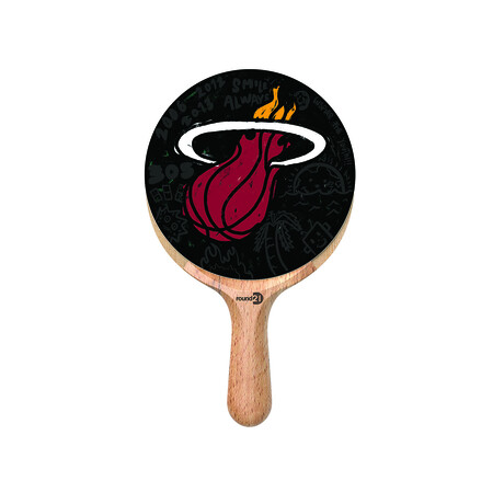 Miami Heat Ping Pong Paddle