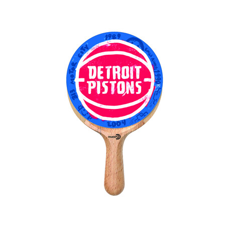 Detroit Pistons Ping Pong Paddle