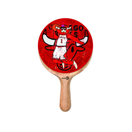 Chicago Bulls Ping Pong Paddle