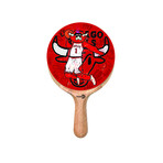 Chicago Bulls Ping Pong Paddle