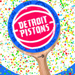 Detroit Pistons Ping Pong Paddle
