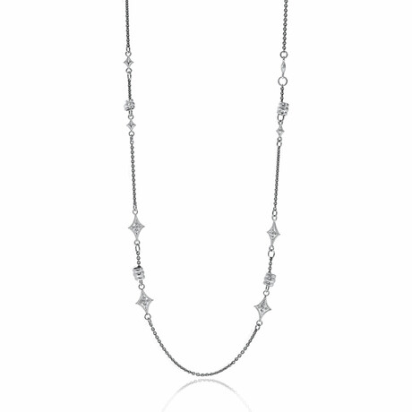 New World Sterling Silver Necklace // 20"-22" // Store Display