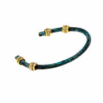 Sueno 18K Yellow Gold Diamond Cuff Bracelet // 6" // Store Display