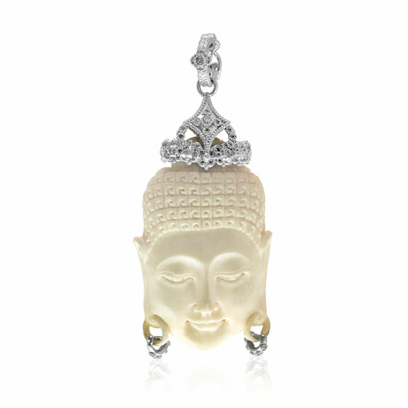 New World Sterling Silver + Diamond Pendant // Pendant Only // Store Display