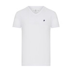 Jason V-Neck T-Shirt // White (L)