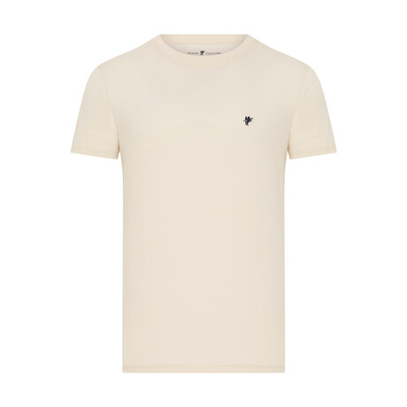 Luke Round Neck T-Shirt // Ecru (S)