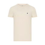 Luke Round Neck T-Shirt // Ecru (M)