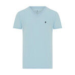 James V-Neck T-Shirt // Blue (3XL)