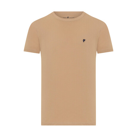 Fredrick Round Neck T-Shirt // Sand (S)