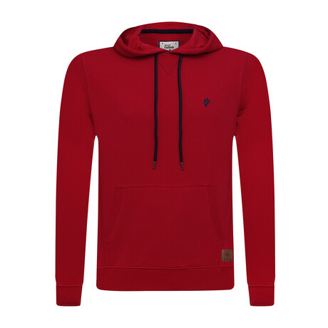 Samuel Hoodie Sweatshirt // Red (S)