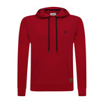 Samuel Hoodie Sweatshirt // Red (XL)