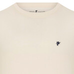 Luke Round Neck T-Shirt // Ecru (M)