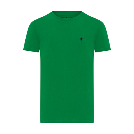 Nathan Round Neck T-Shirt // Green (S)