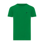 Nathan Round Neck T-Shirt // Green (XL)