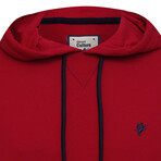 Samuel Hoodie Sweatshirt // Red (XL)