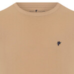 Fredrick Round Neck T-Shirt // Sand (2XL)