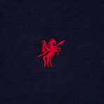 Daniel Hoodie Sweatshirt // Navy (3XL)