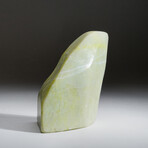 Genuine Polished Apple Green Jade Freeform v.4