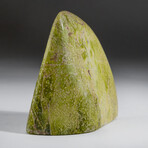 Genuine Polished Apple Green Jade Freeform v.2