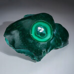 Large Genuine Natural Bulls Eye Malachite