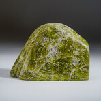 Genuine Polished Apple Green Jade Freeform v.3