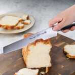 Bread Knife + Walnut Box // 8"