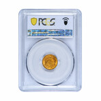 1862 $1 Gold Piece Type 3 // PCGS & CAC Certified  MS64 // Wood Presentation Box
