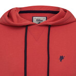 Mason Sweatshirt Hoodie // Pomegranate (XL)