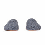 Icelandic Wool + Bamboo Slippers // Charcoal (S)