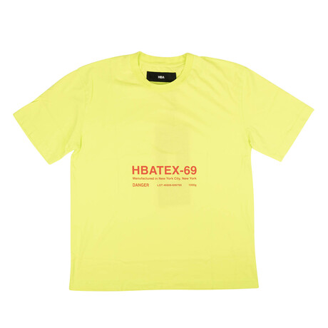 Frank Logo Short Sleeve T-Shirt // Yellow (S)