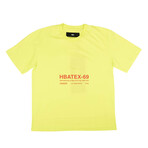 Frank Logo Short Sleeve T-Shirt // Yellow (M)