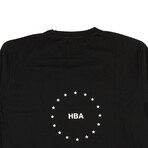Star Long Sleeve T-Shirt // Black (XL)