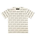 Allover Short Sleeve T-Shirt // White (L)