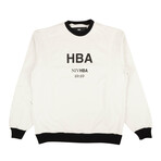NIV Logo Crewneck Sweatshirt // White (S)