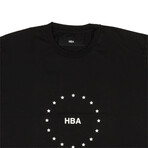 Star Short Sleeve T-Shirt // Black (L)