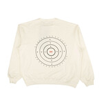 Patches Crewneck Sweatshirt // White (XL)