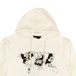 Planisfero Hoodie Sweatshirt // White (M)