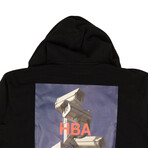 Logo Hoodie // Black (S)